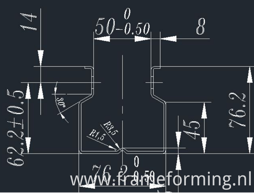 pillar drawing profile 34